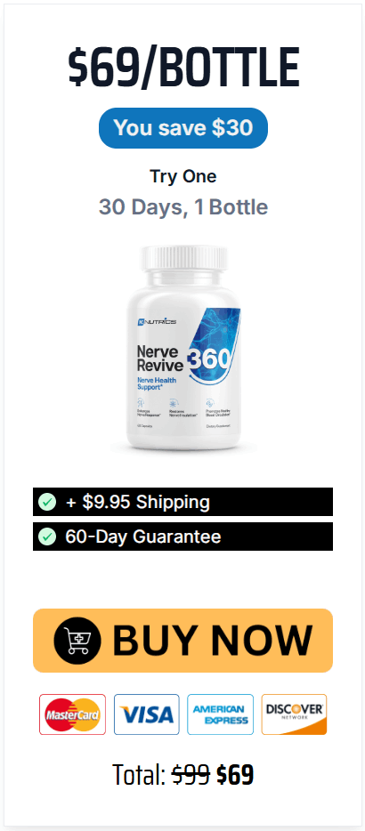 Nerve Revive 360 USA Price
